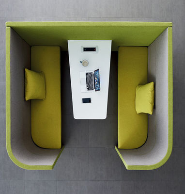 Personalized Shared Workspace Furniture For Office Reception Room