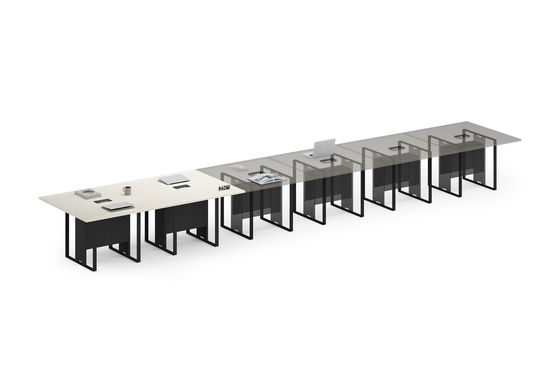 Extendable Aluminum Office Workstations Cubicles Desk 6x6