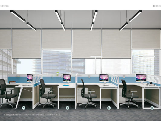 Customized Office Workstations Cubicles Furniture 5x5 ISO Certificated