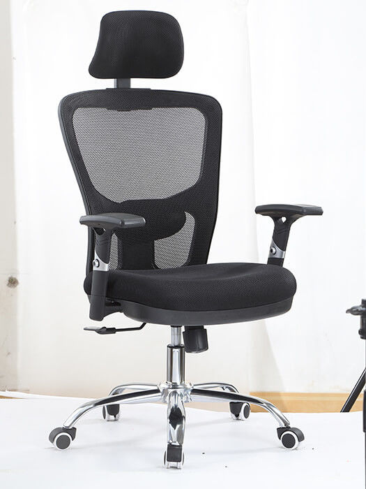 Ergonomic Mechanism Mesh Seat Office Chair Swivel Tilt For Gaming